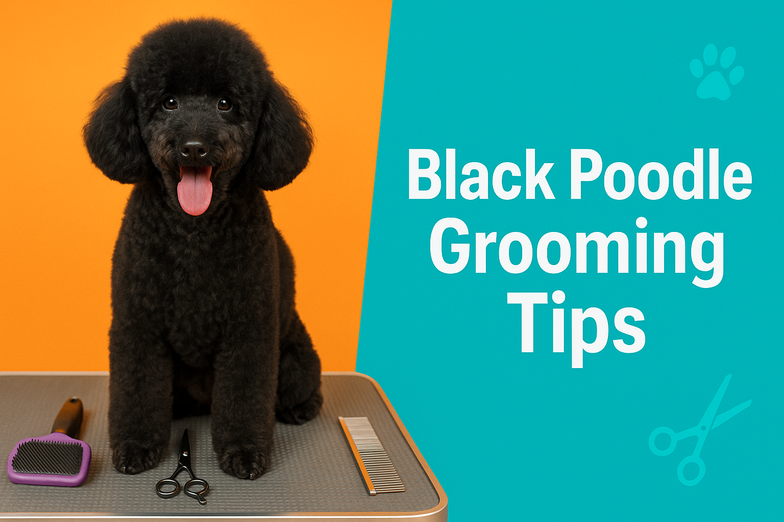 Black Poodle Grooming Tips: Coat Care & Color Maintenance